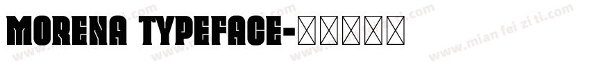Morena Typeface字体转换
